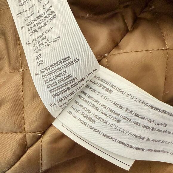 Abercrombie & Fitch Military Inspired Fur Lined Parka - Women’s US S - Picture 16 of 16